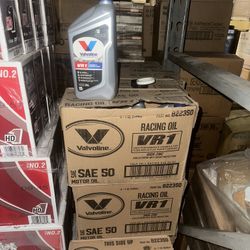 Valvoline VR1 SAE 50 6 Quarts 