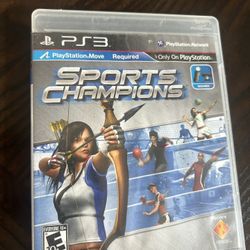 Sports Champions (Sony PlayStation 3, 2012) 