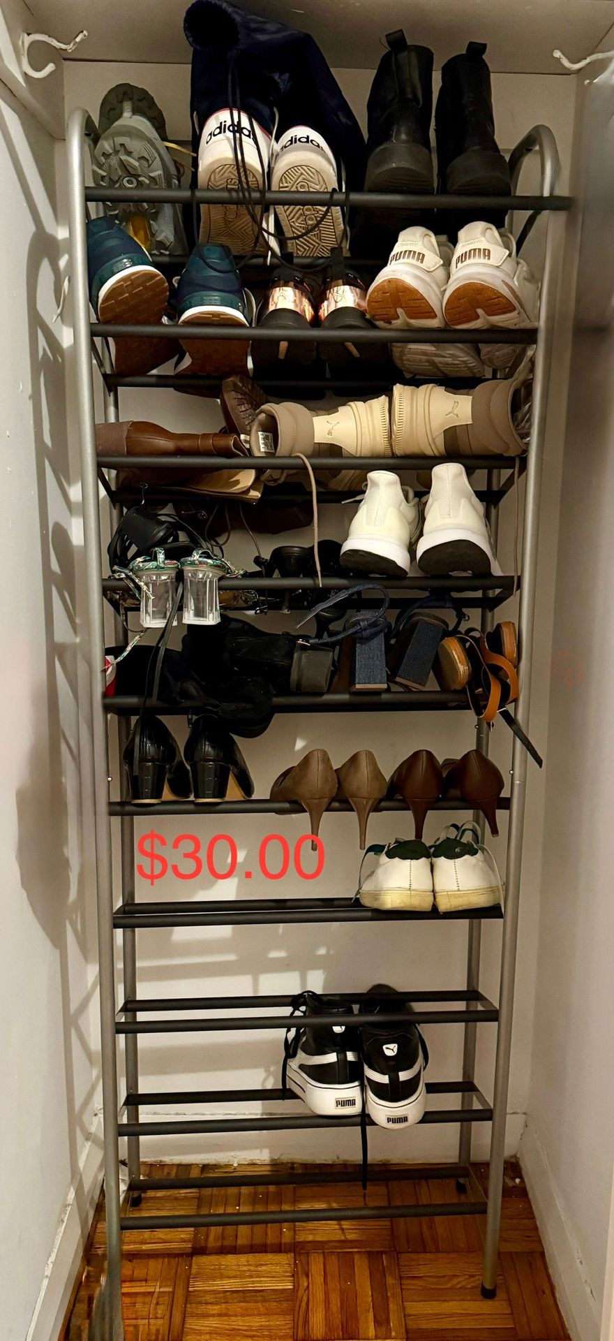 10-Tier Shoe Rack