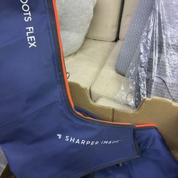 Sharper Image Air Compression Boots Flex leg massager