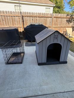 Dog cage and dog house