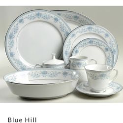 Noritake Fine China -Blue Hill 45 Piece 