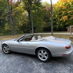 1999 Jaguar XK8 Silver Convertible