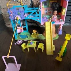 Barbies - Kelly Secret Clubhouse Playset