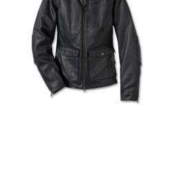 Women's H-D Flex Layering System Captains Leather Jacket Outer Layer