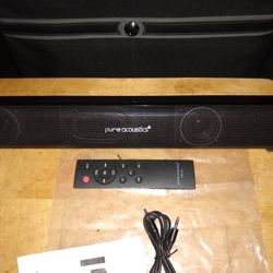 Pure acoustics Bluetooth sound bar Model: HDS-50 