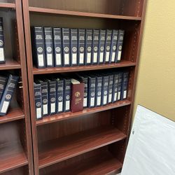 Office Tables And Books Case