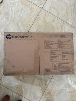 HP Monitor 21.5 inch New