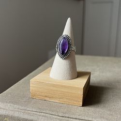 Adjustable Amethyst Ring ( firm on price ) 