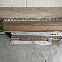 5 Boxes Wood Tile W Grout 