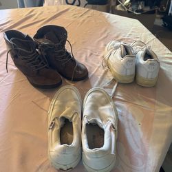 Niki, Vans , And Adidas Size 4,5,6 Women’s Shoes $10 Each
