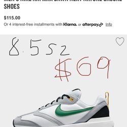 Nike Shoes New Size 8.5