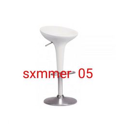 1 Piece Bar Stools New In The Box 📦 80$ Each Available In White, Grey, Dark Brown & Red Same Day Delivery  Thumbnail
