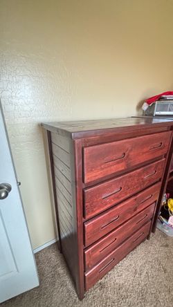 2x Wooden Dresser