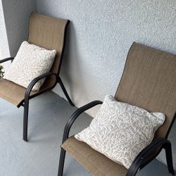 2 Outdoor Chairs