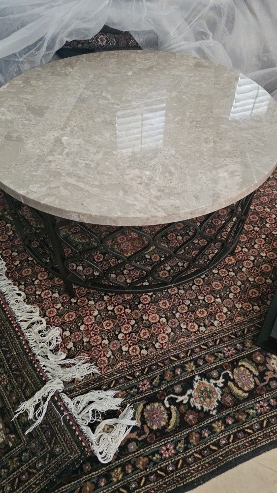 Coffee Table And 2 Matching End Tables