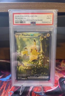 Pokemon Ascended Heroes Special Pikachu Ex Card