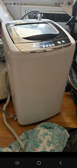 Like new fully automatic black decker washing machine+dryer