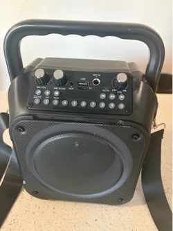 Bluetooth portable karaoke machine