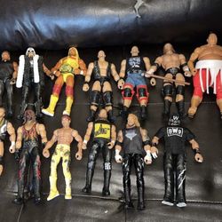 WWE & AEW Figure Lot 