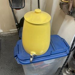 Crate And Barrel Drink Dispenser.