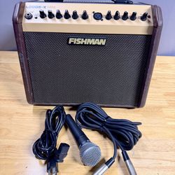 Fishman Loudbox Mini Amplifier with Shure SM58 Microphone