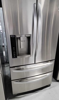 LG 4 Door Stainless Steel Refrigerator Fridge