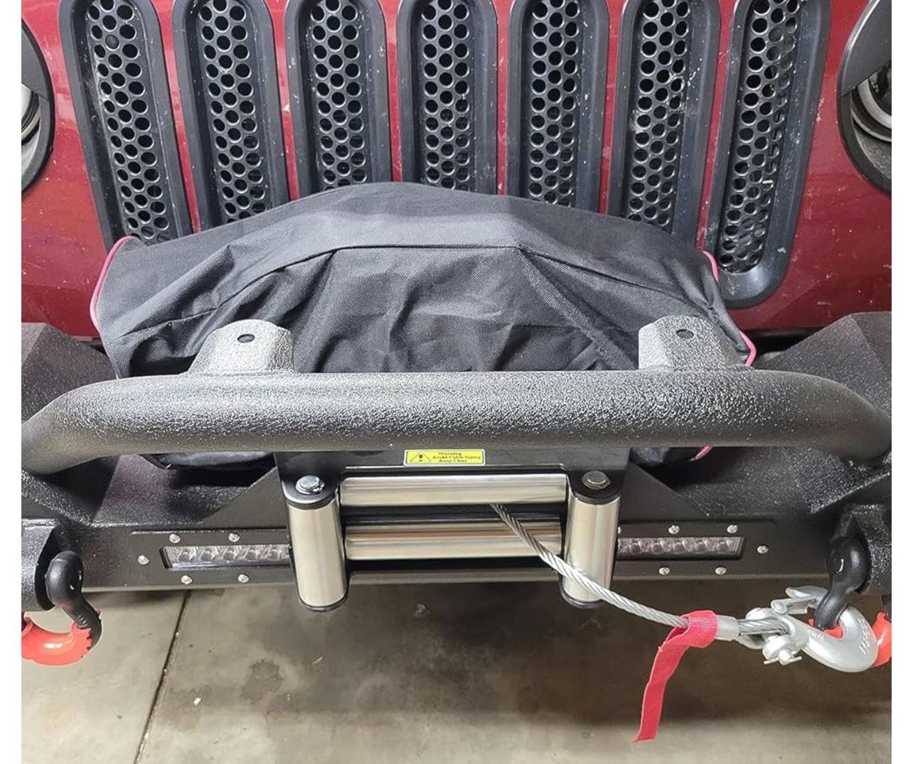 Jeep Winch Cover, Heavy Duty