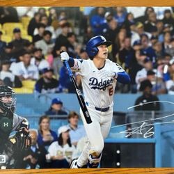 Hye Seong Kim Dodgers Signed Autographed 11x14 Photo Beckett Witnessed