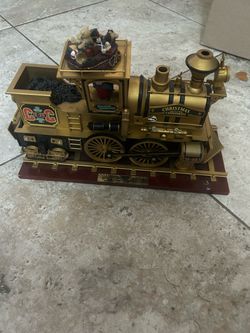 Christmas train vintage