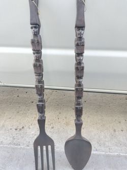 Vintage Fork And Spoon
