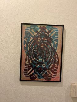 Framed modern water color painting with frame – “Kitchen God” - by artist  - Amy So Ying Kwong