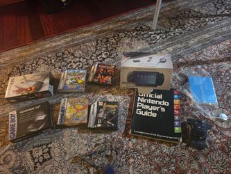 Collection of Retro Video Games and  Consoles BOXED & Manuals ONLY DS, Game Boy Advance SP, PSP