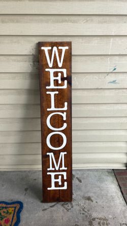 WELCOME Sign