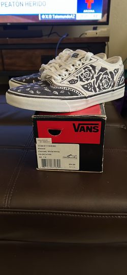 Vans Atwood Canvas White Size 7 1/2 
