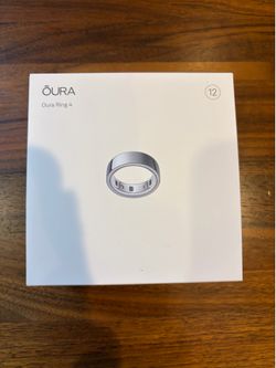 Oura Ring 4 - Silver - Sizes 10/11/12
