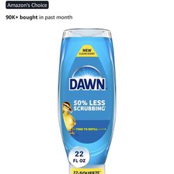 Dawn EZ-Squeeze Ultra Dish Soap, & Dishwashing Liquid, Original, Dish Soap Refill, 22 fl oz