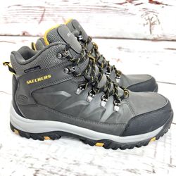 Skechers Mens Relment Daggett Gray Hiking Boots Size 11 shoe 