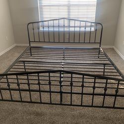 King Size Bed And Frame 
