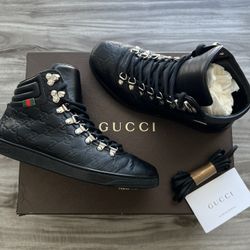 Gucci Guccissima Monogram Sneaker Size 6.5 Mens/ 7.5 Womens (Gucci 5.5)
