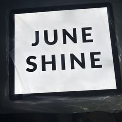JuneShine Kombucha 22”x17" Vivid LED Neon Sign Light Sign. Super Rare