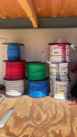 WIRE#12 THHN 500 FT stranded  $90 each one