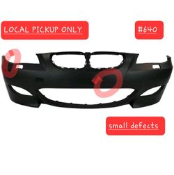 ➿️ For 04-10 BMW E60 E61 5 Series, M5 Style Front Bumper  w/ Air Duct #640
