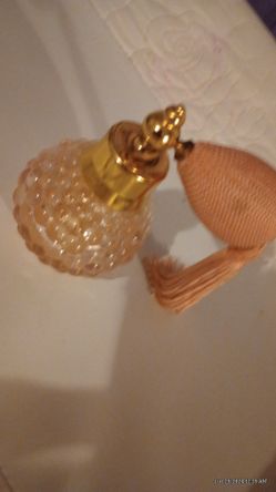 Pink Perfume Bottle