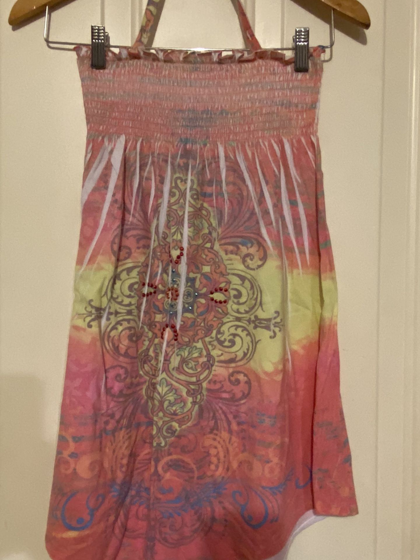 Strapless Halter Top dress -Squeeze Girl size 14