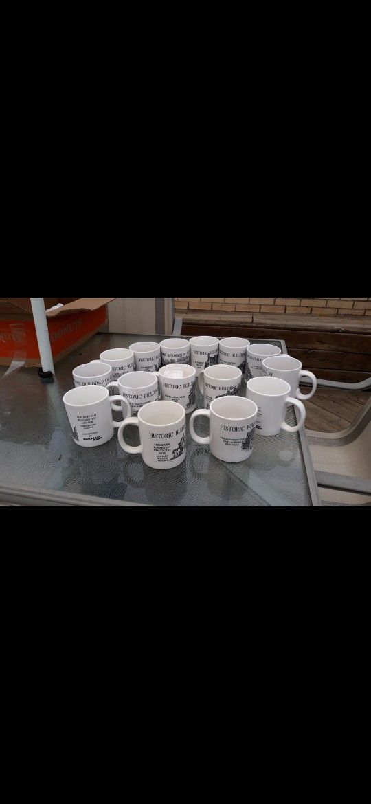 Historic Buildings Of Buffalo Xlg Coffee Mugs