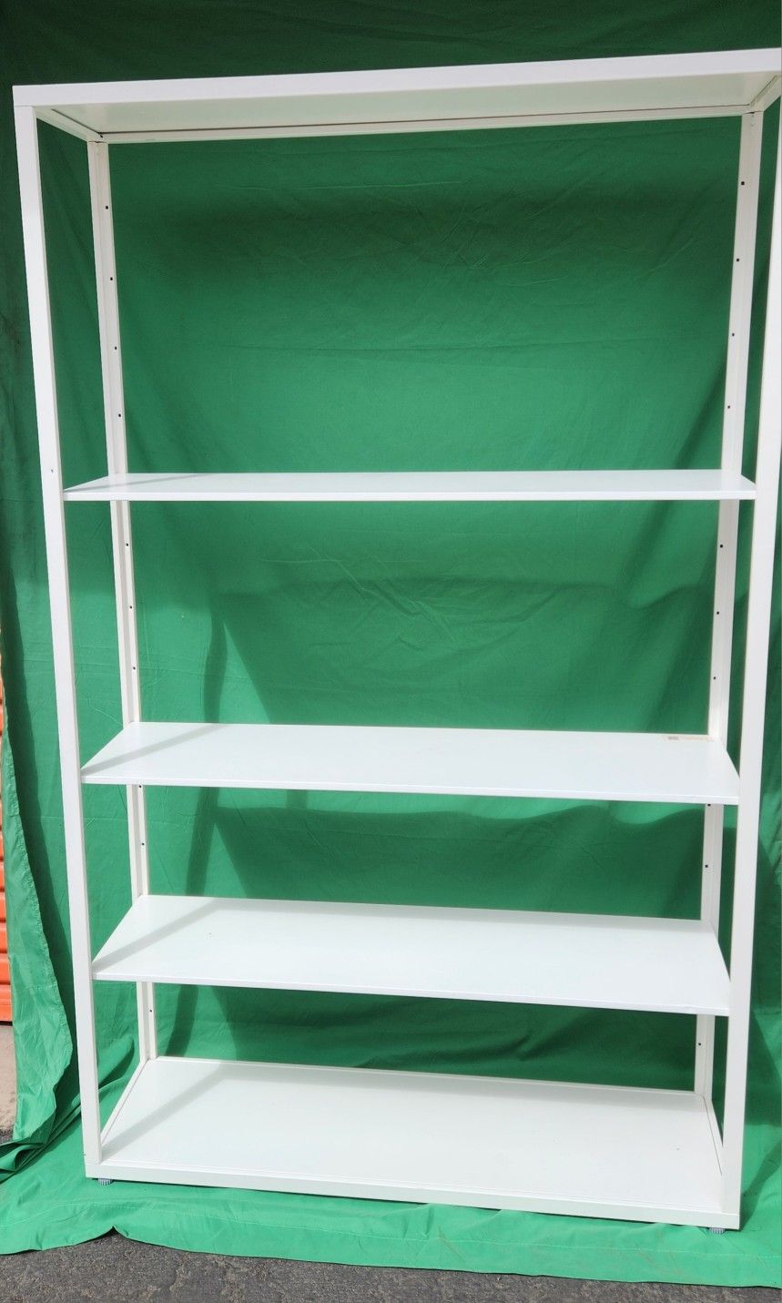 Metal Shelving Unit.