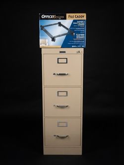 3-Drawer Metal Vertical Filing Cabinet