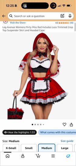 Red Riding Hood Costume