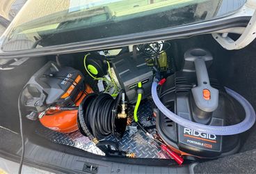 Mobile Detail Compact Car Setup